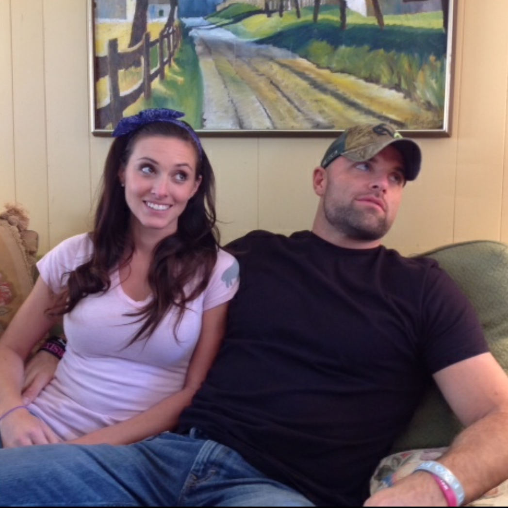 In 2014, Hal flew to Nashville to meet Mandi on her drive back from AZ. They stopped in Boone and his mother took this incredibly awkward pic. We weren't even officially a couple yet!