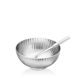 Georg Jensen Bernadotte 2-Piece Salt Cellar & Spoon Set
