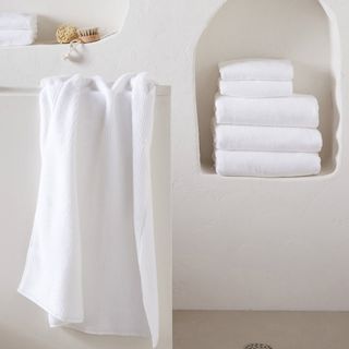 Soft Rib Turkish Cotton Bath Sheet