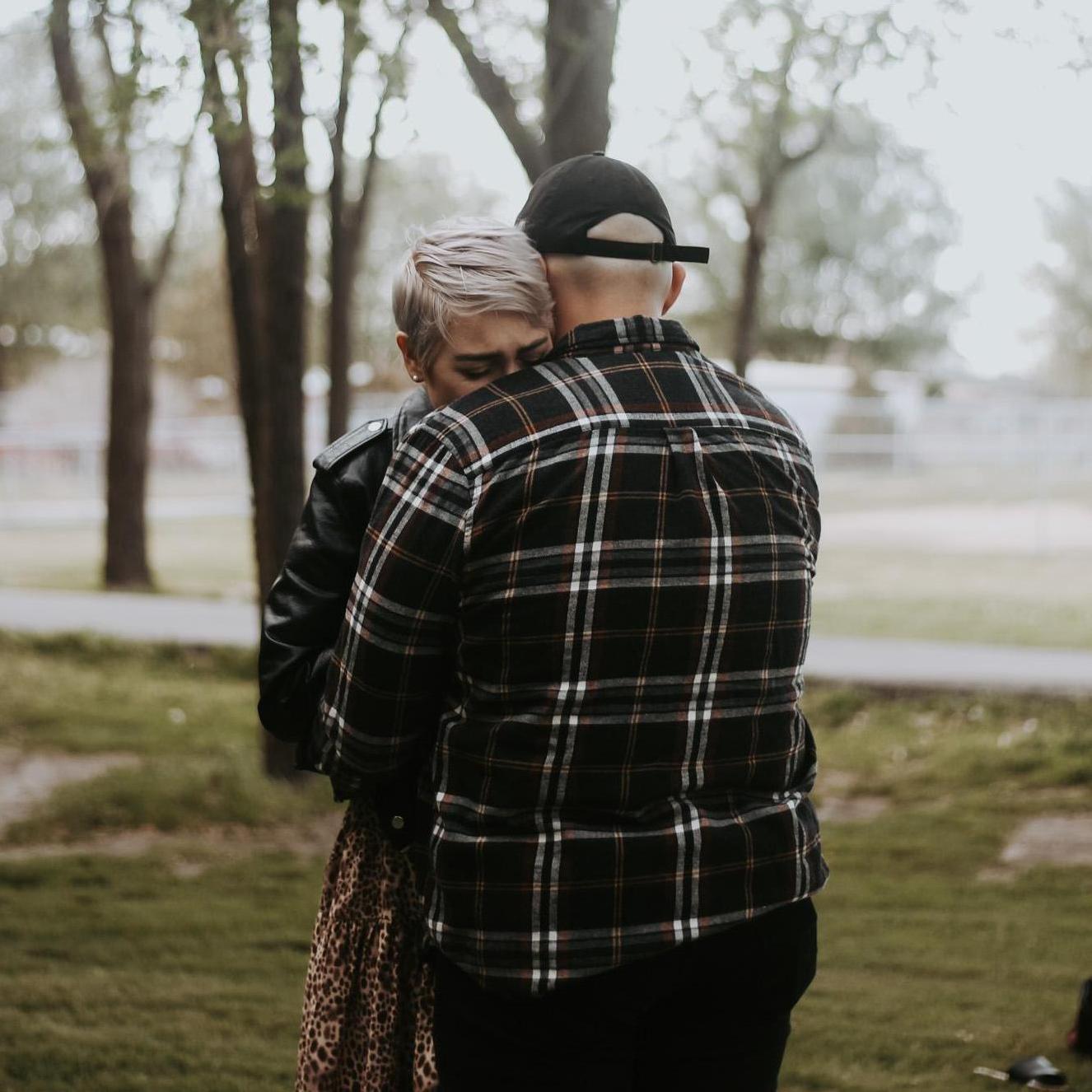 When Matt proposed to me I fought back tears as long as I could. I didn't want to mess up my makeup. but, when you love someone this much you can't stop the water works.