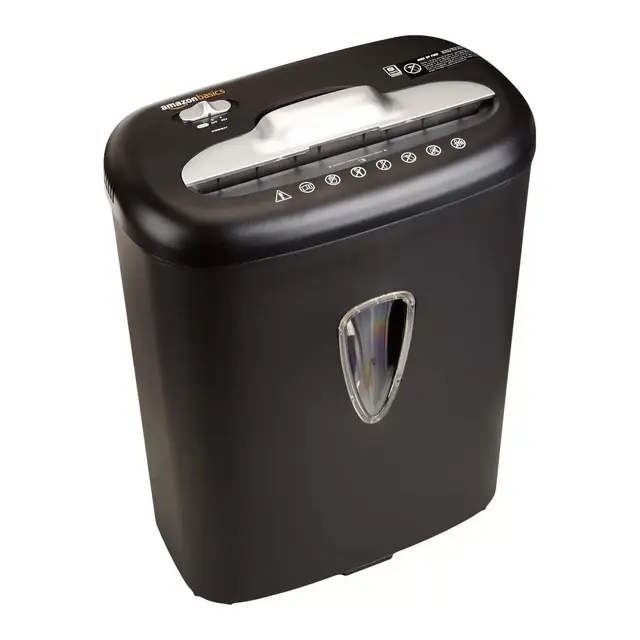 Amazon Basics Cross Cut Paper Shredder