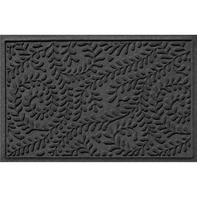 Waterhog Boxwood Doormat, 2 x 3', Charcoal