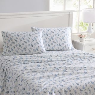 Audrey Cotton Flannel 4-Piece Sheet Set
