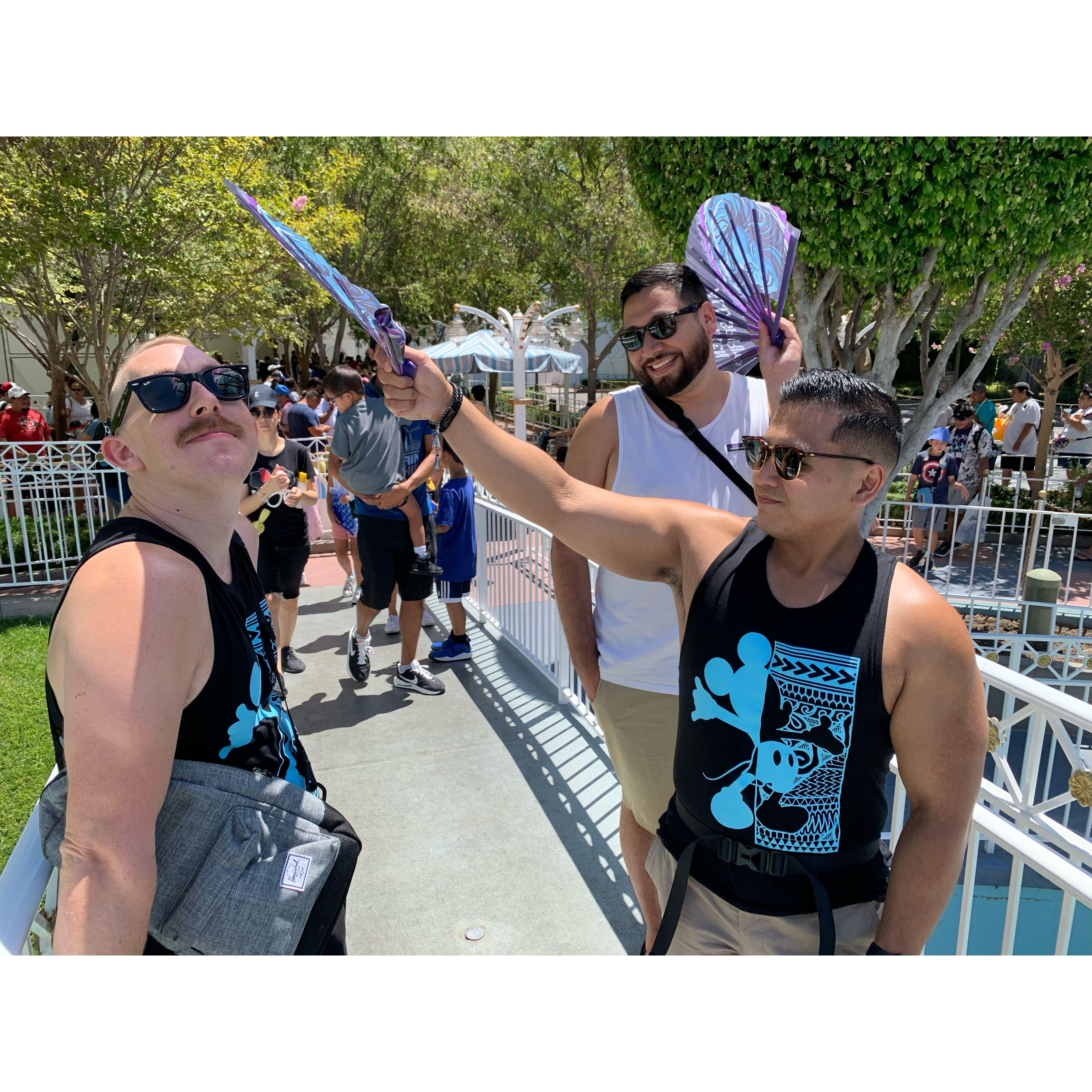 An iconic Disney photo
