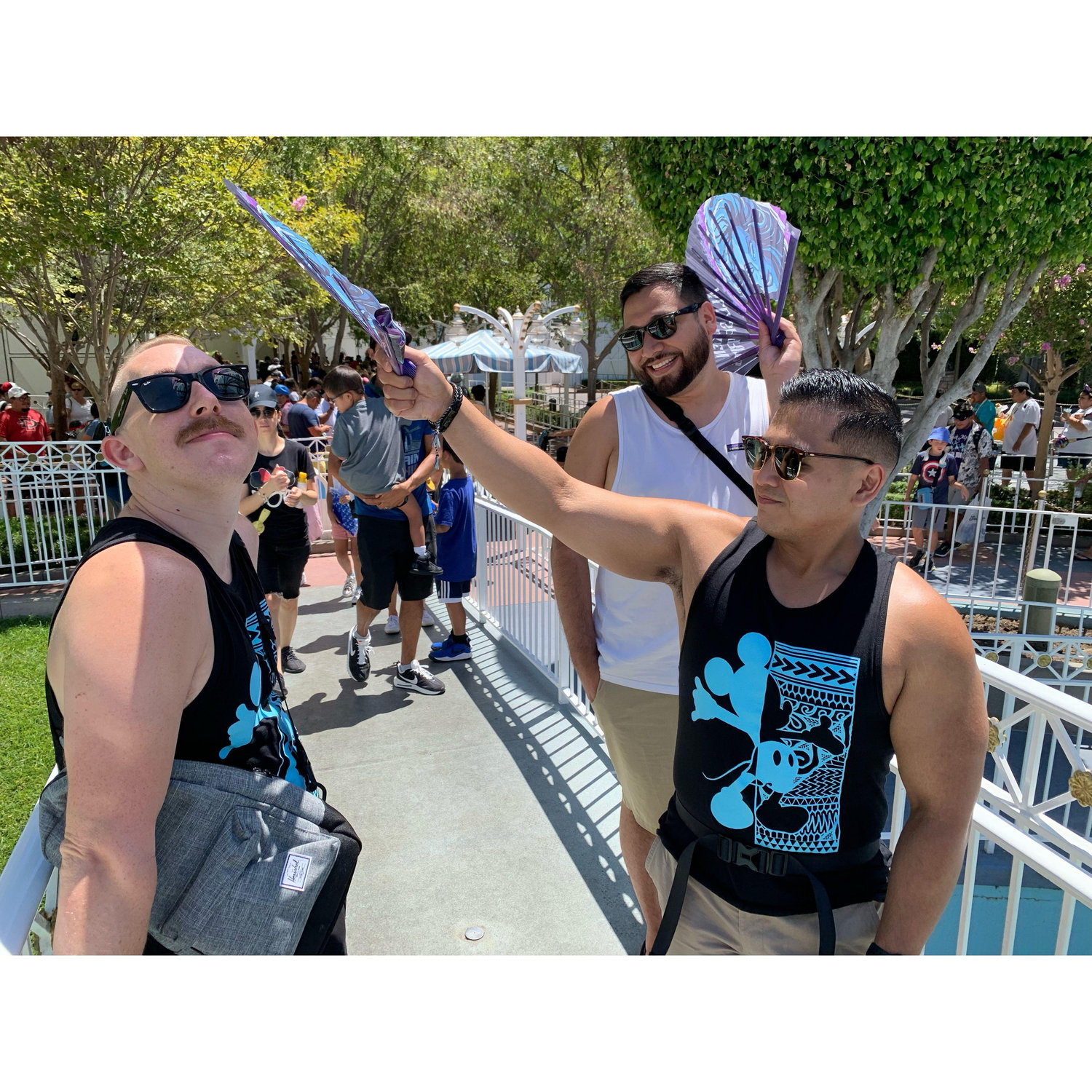An iconic Disney photo