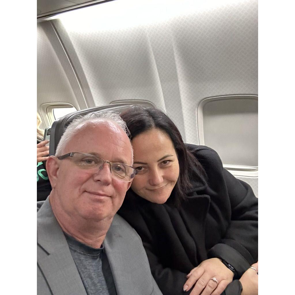 Off to New York to celebrate our engagement and New Years Eve!