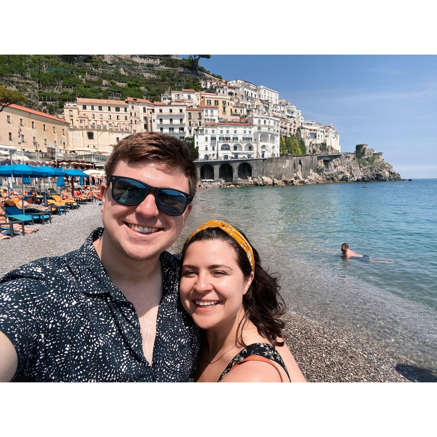 We rented a motorbike and zoomed up and down the Amalfi coast - definitely a bucket list item!