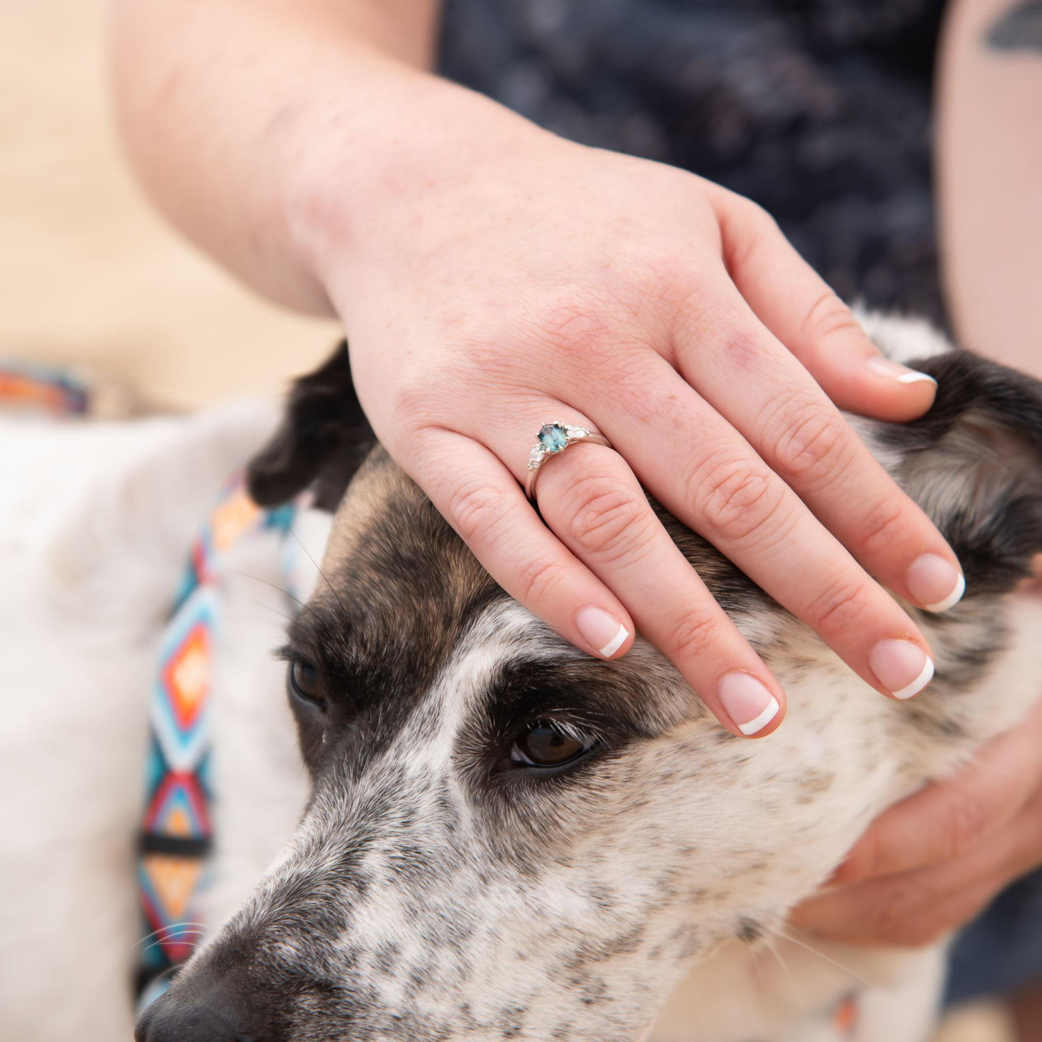 Yes, we put the ring on the wrong hand, don't worry about it. We were nervous!
