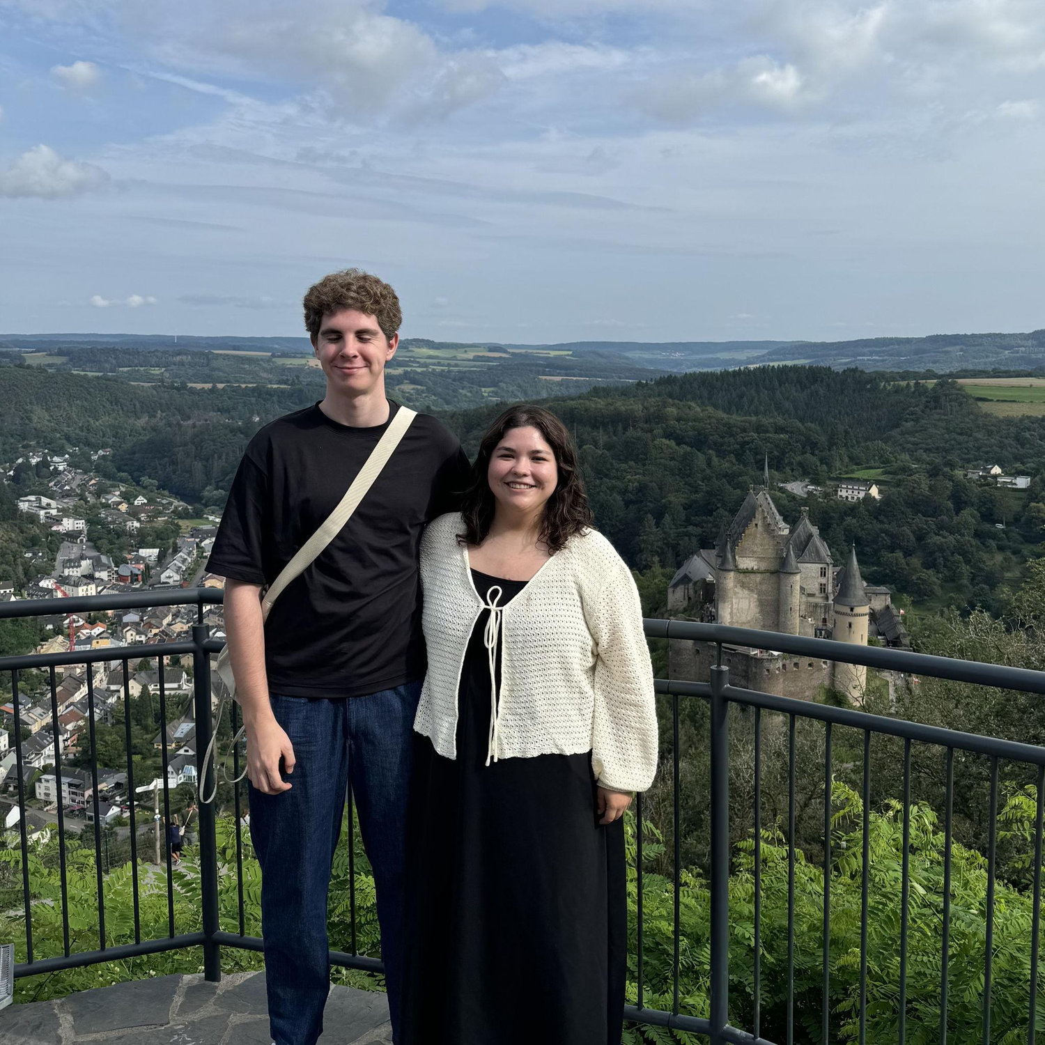Exploring Luxembourg together.