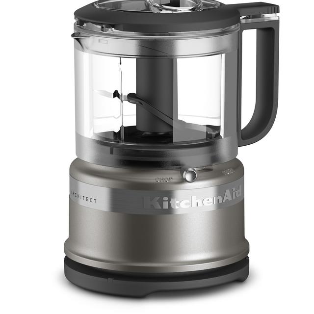 KitchenAid® 3.5 Cup Mini Food Processor - Cocoa Silver