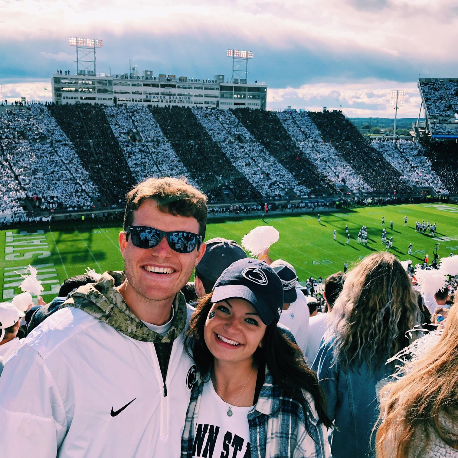 A few of many PSU football games!