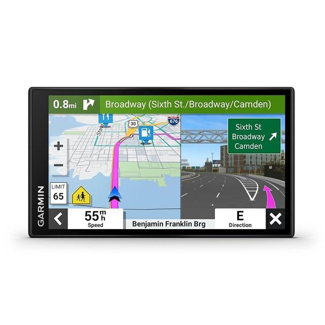 Garmin DriveSmart 66, 6-inch Car GPS Navigator with Bright, Crisp High-resolution Maps and Garmin Voice Assist