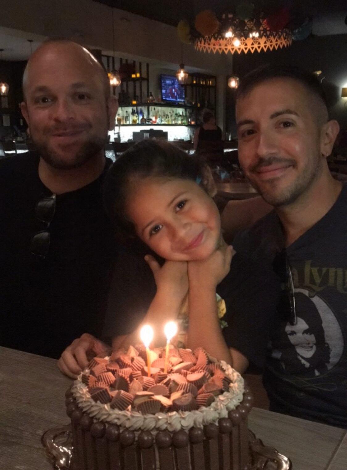 Celebrating Robbie’s birthday with Alexa