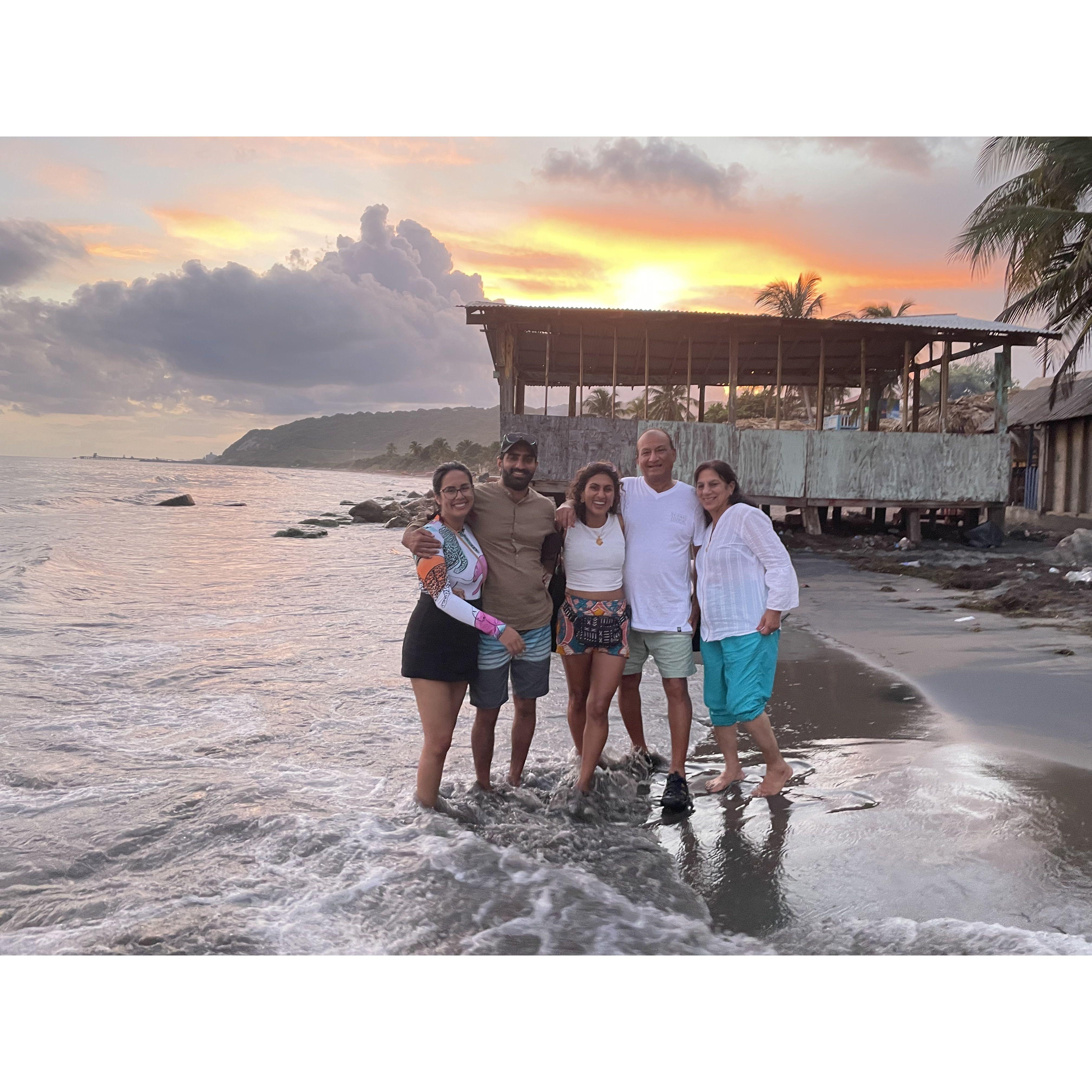 Family love in Jamaica