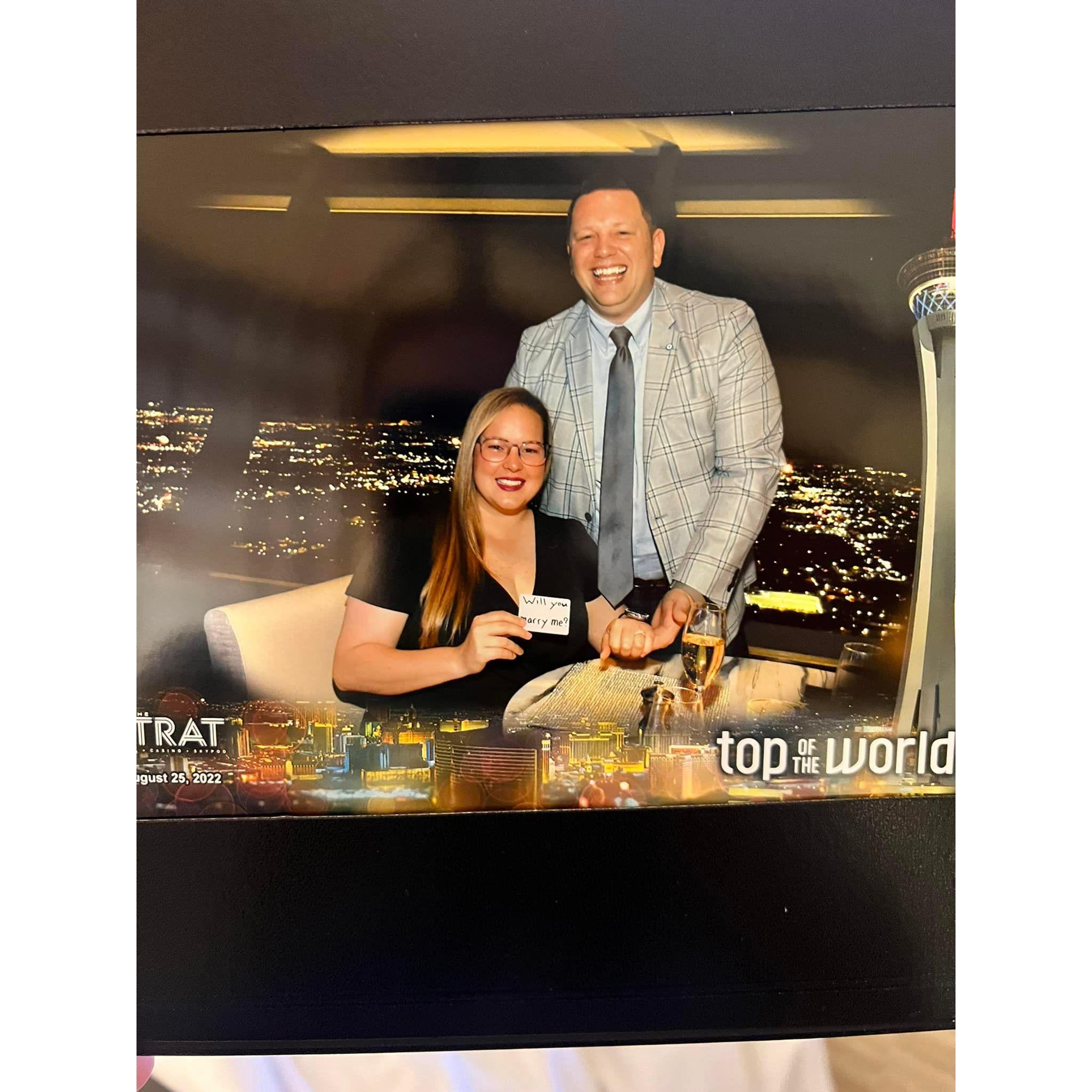 Our proposal night!!