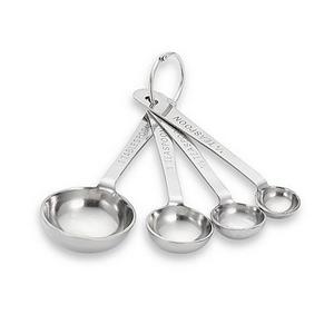 Amco 4-Piece Stainless Steel Measuring Spoon Set