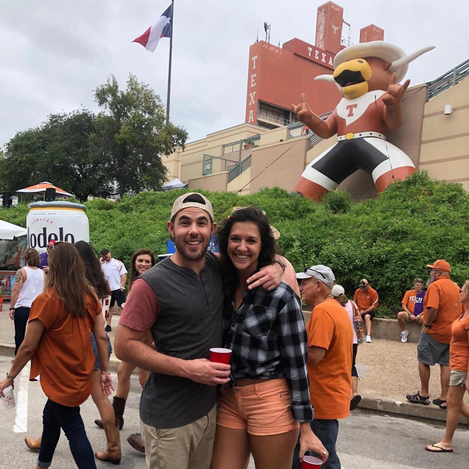 Our first UT game! We had some fun times with Addison, his mom Ann and his Nephew Logan.
UT Stadium, ATX