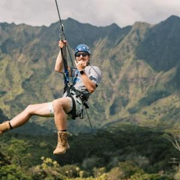 Ziplining