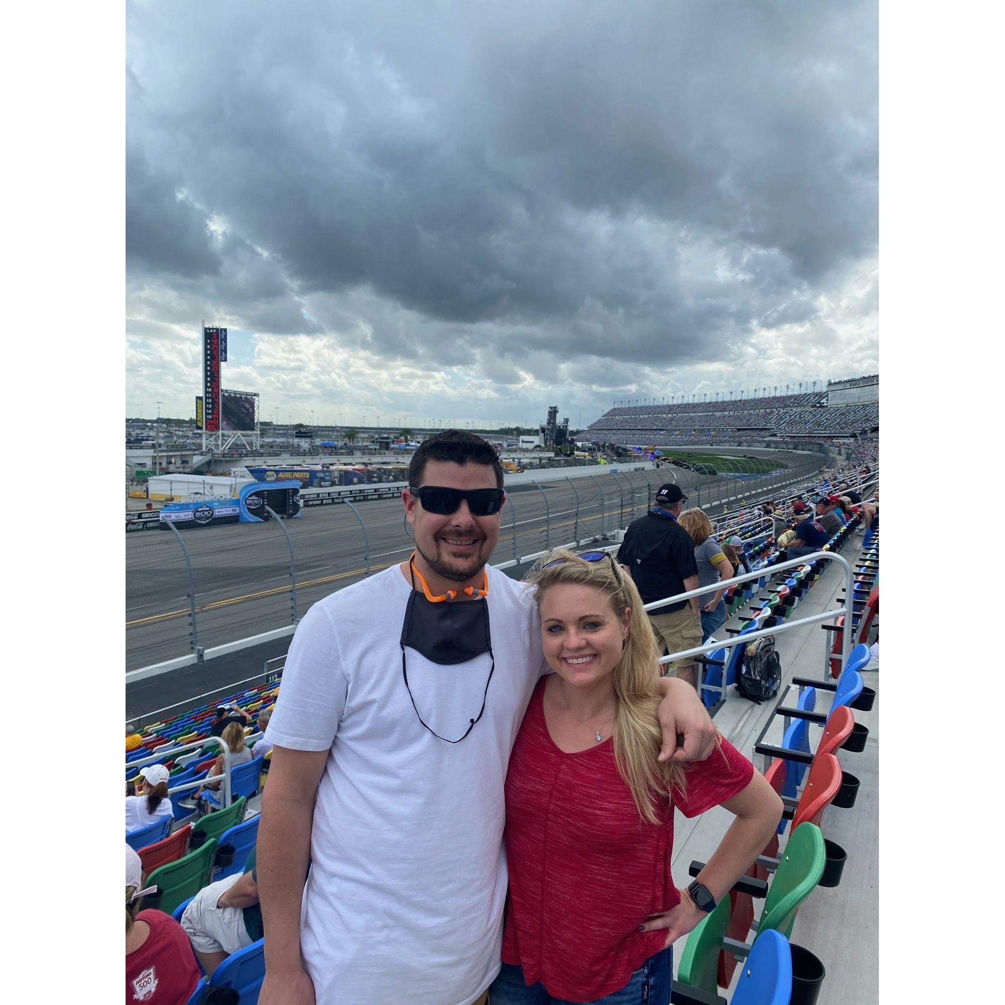 Valentine's Day & Kiersten's first Daytona 500 Race (Feb 2021)