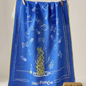 Das Rotes Rabbit Pasta Club Dish Towel