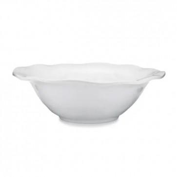 Ruffle Melamine Round Serving Bowl
