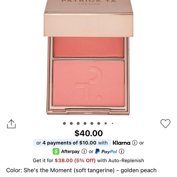 Double-Take Crème & Powder Blush - PATRICK TA | Shes the moment