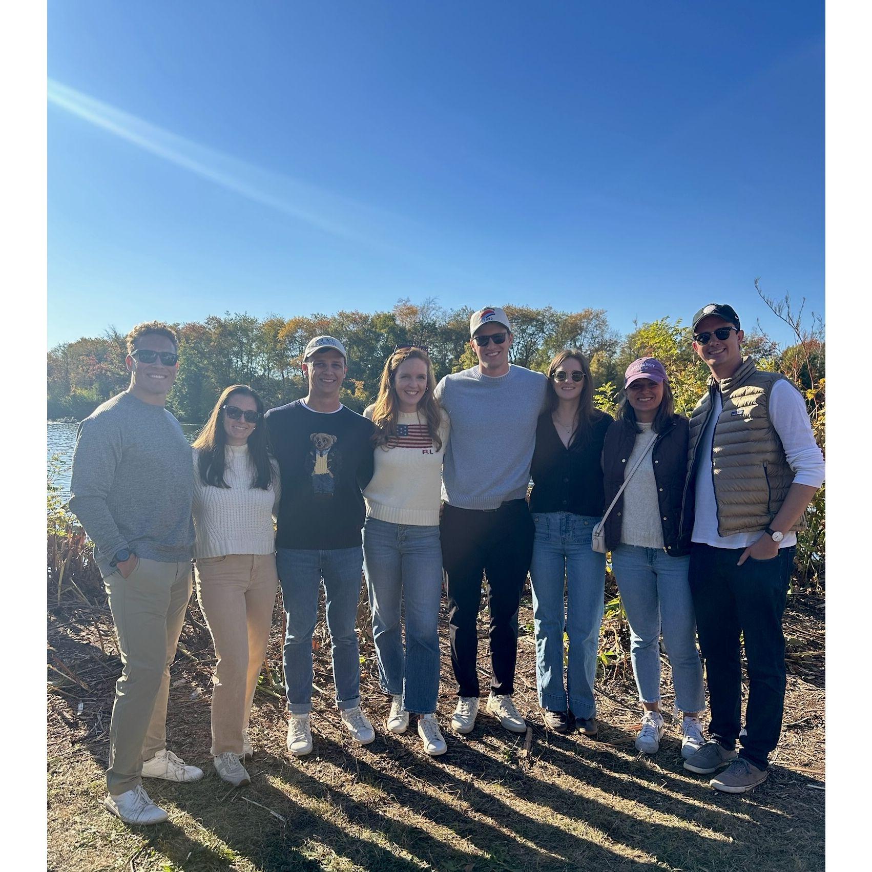 Boston with Duke squad!