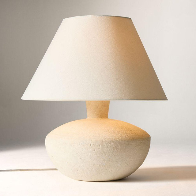 Form Studies Table Lamp, 19", Ivory