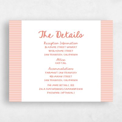 Peach Blush, Orange Wedding Enclosure - Sole