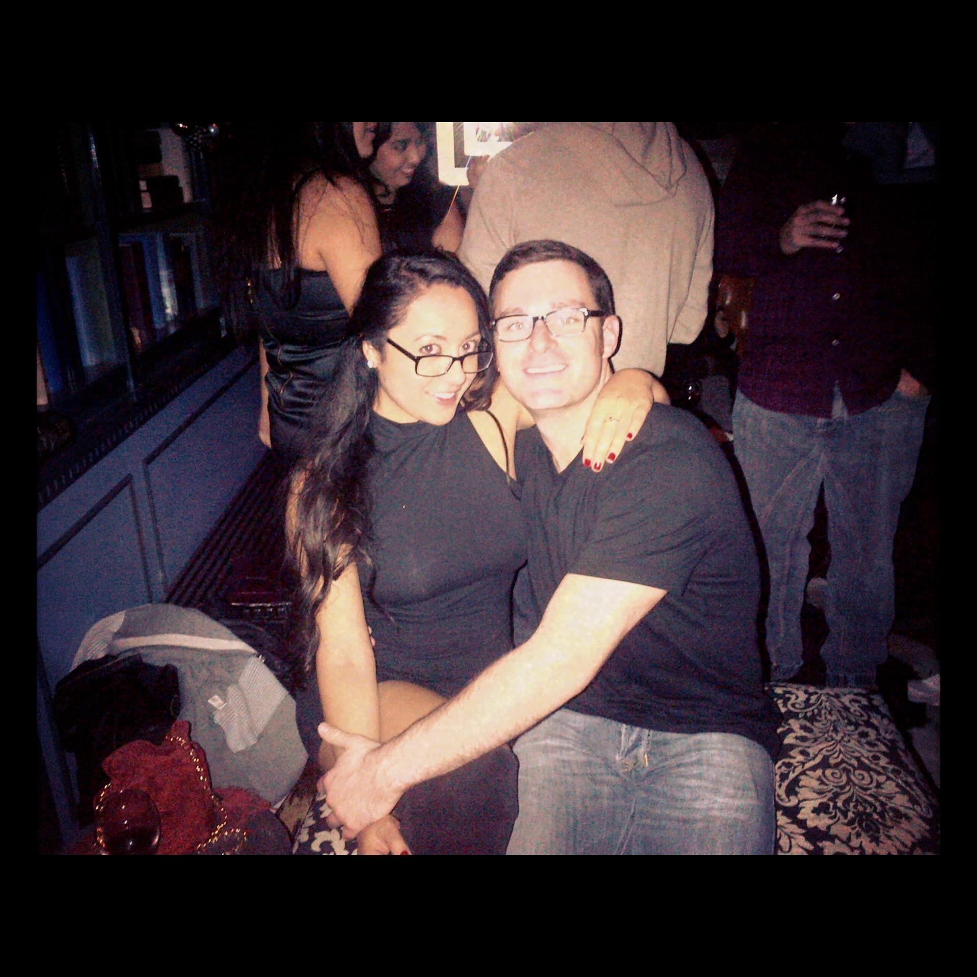 The night at Library Bar when Kamala & Eric accidentally dressed alike!