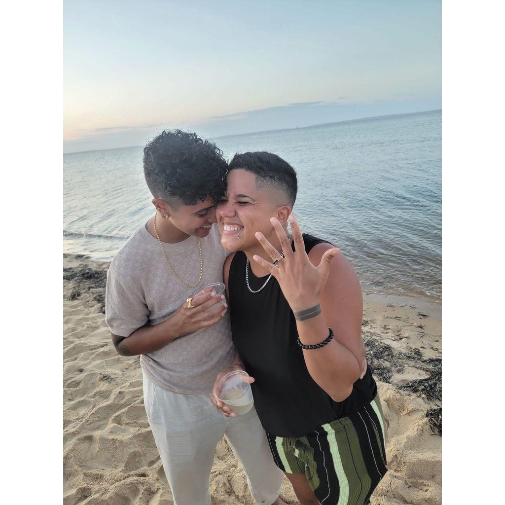 when Samia proposed to Be in Martha's Vineyard 💍