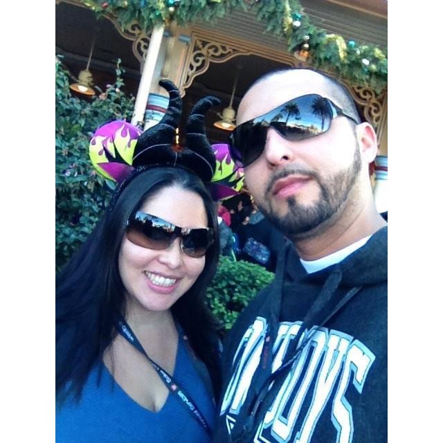 One of our many Disneyland trips.