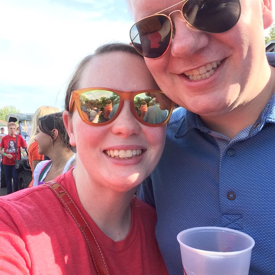 At Oktoberfest in Chippewa in 2017