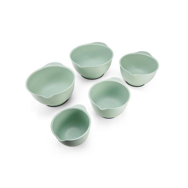 KitchenAid Set of 5 Mixing Bowls Pistachio