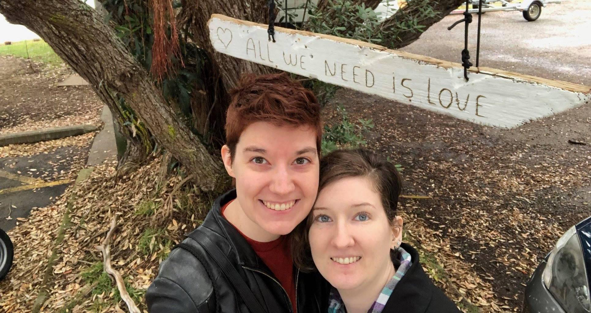 The Wedding Website of Dani Alcorn and Trish Lawlis