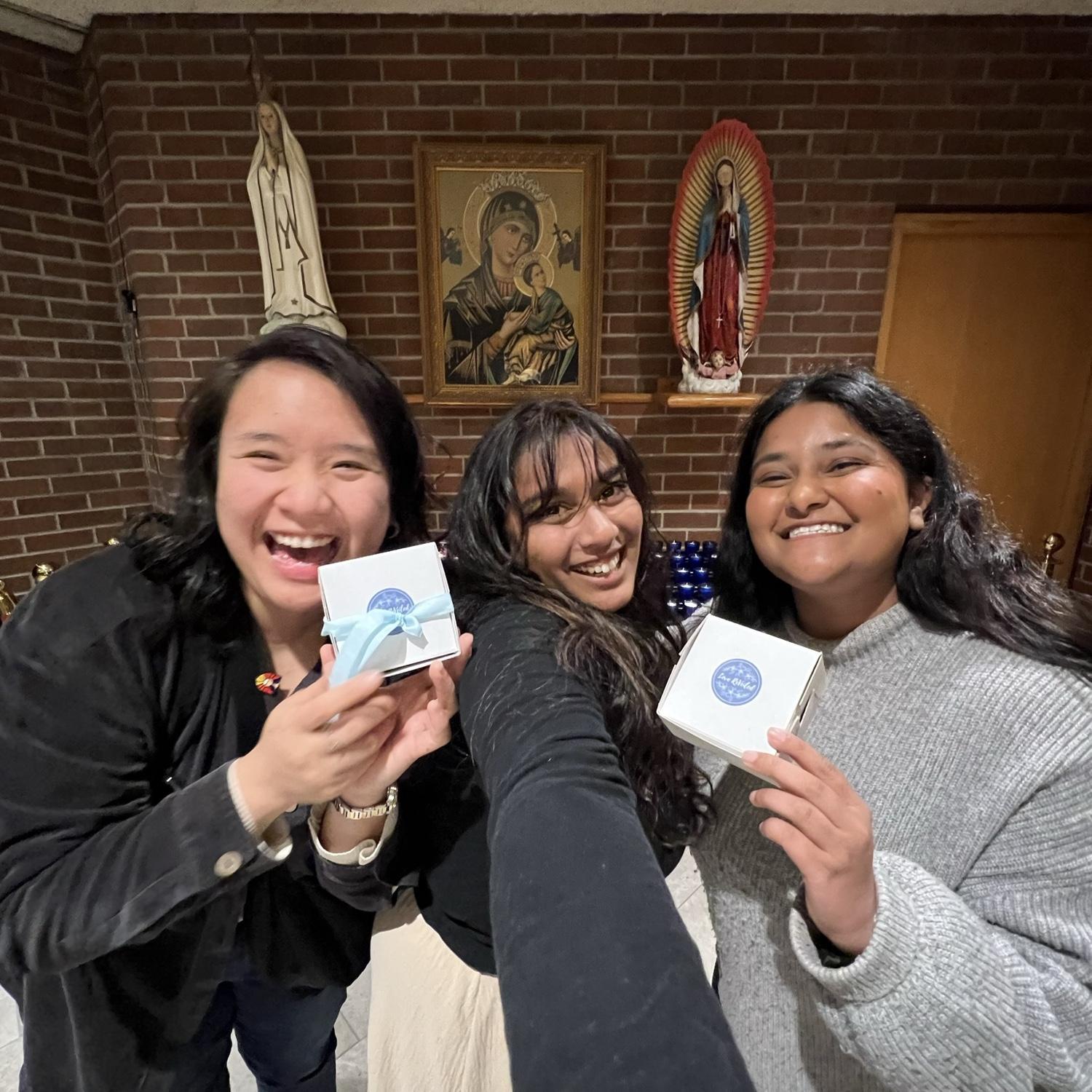 Love ReVeiled’s (Grace’s business) biggest supporters - Betina & Mary Anne