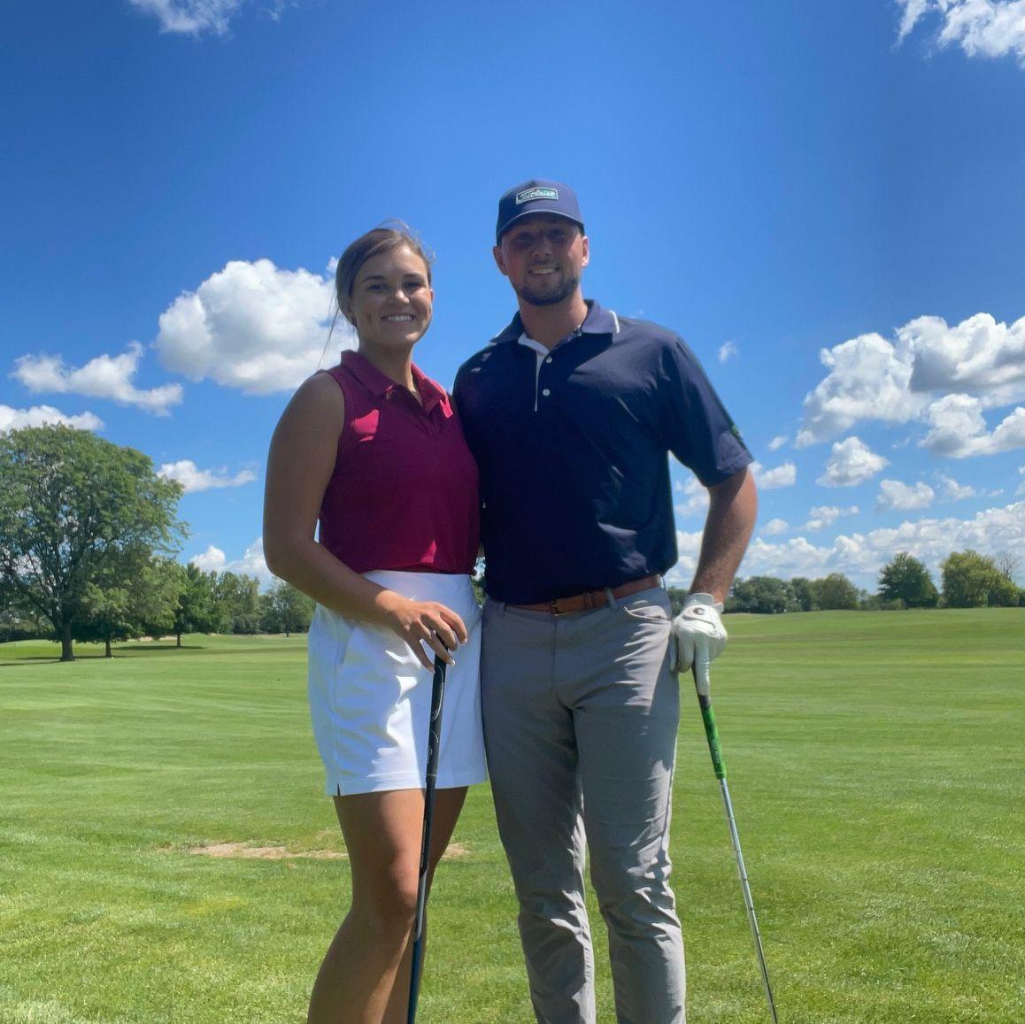 First time golfing together