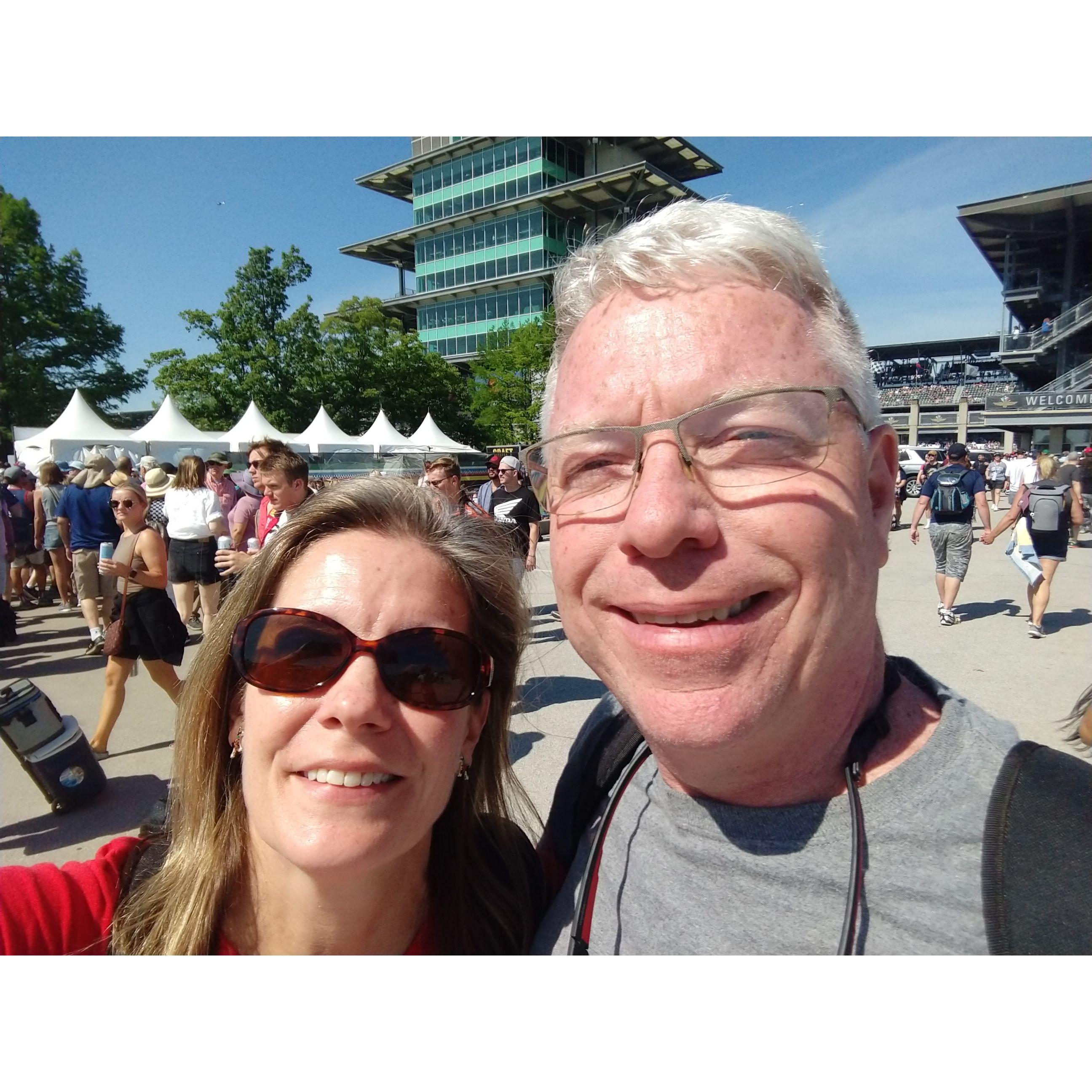 Indy 500...different year, same shot!