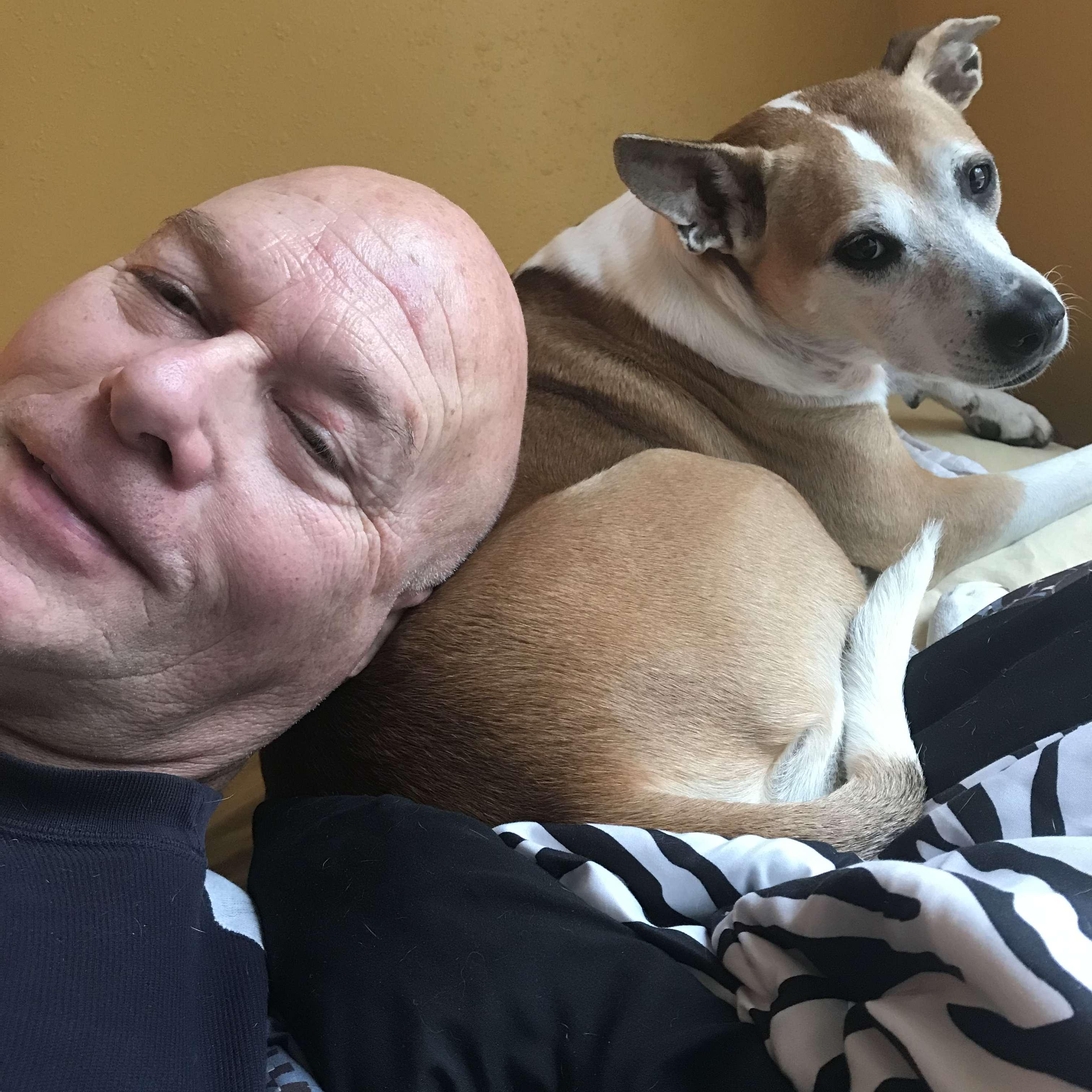 Marc and Rita.  She’s Velcro around Marc!