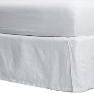 Color: White / Linen Bed Skirt New QUEEN