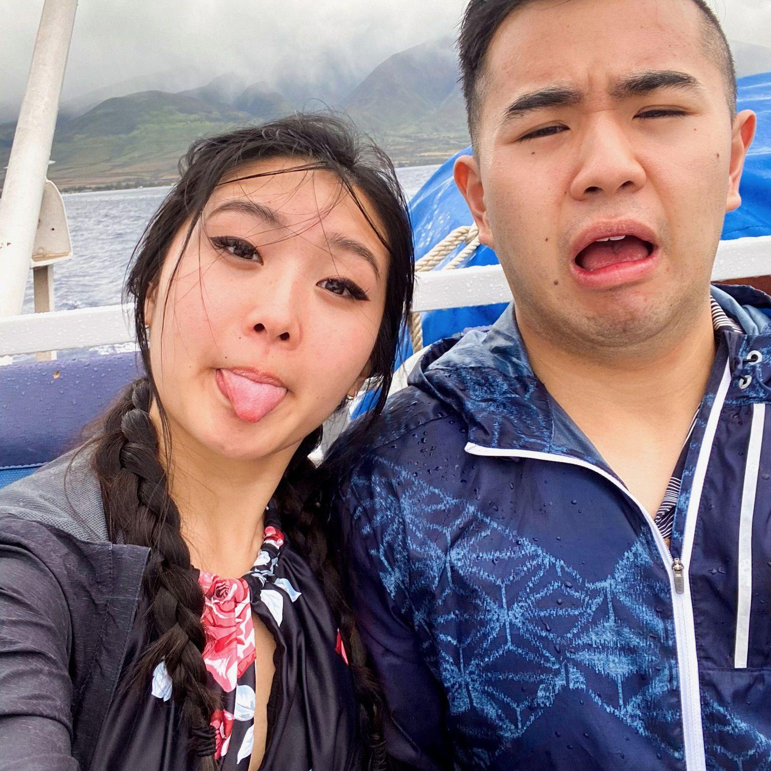 Maui 2020, Royce was very seasick