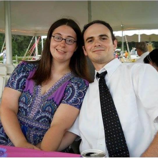 Early days of our relationship, at a Ian's friends Jesse and Margaret's 2011 wedding.
