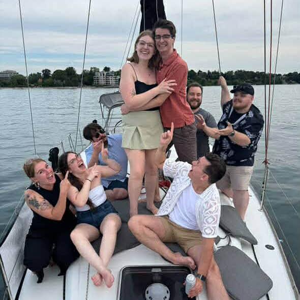 Our Niagara Nautico boat ride with Captain Russ and friends :)