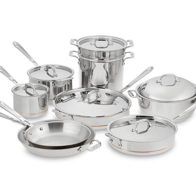 All-Clad Copper Core 15-Piece Set