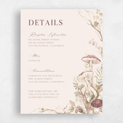 Linen, Beige Wedding Enclosure - Eden