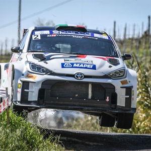 Italian Rally Car Race