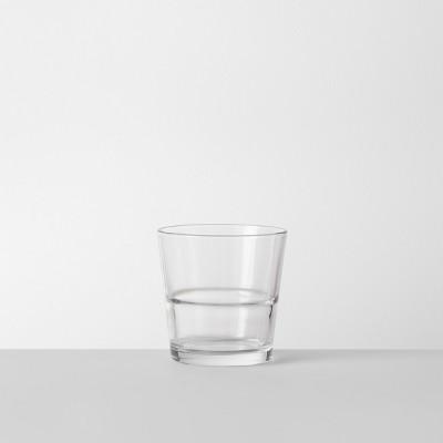 12.9oz Glass Stackable Short Tumbler - Made By Design™