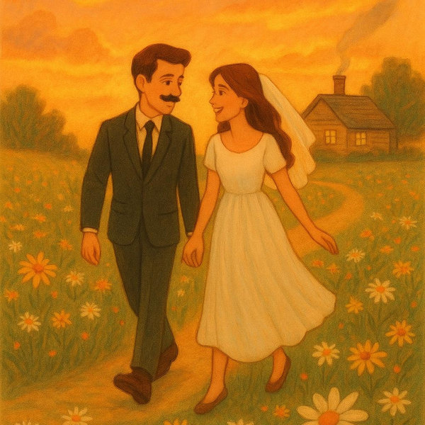 Nosso fundo para o felizes para sempre