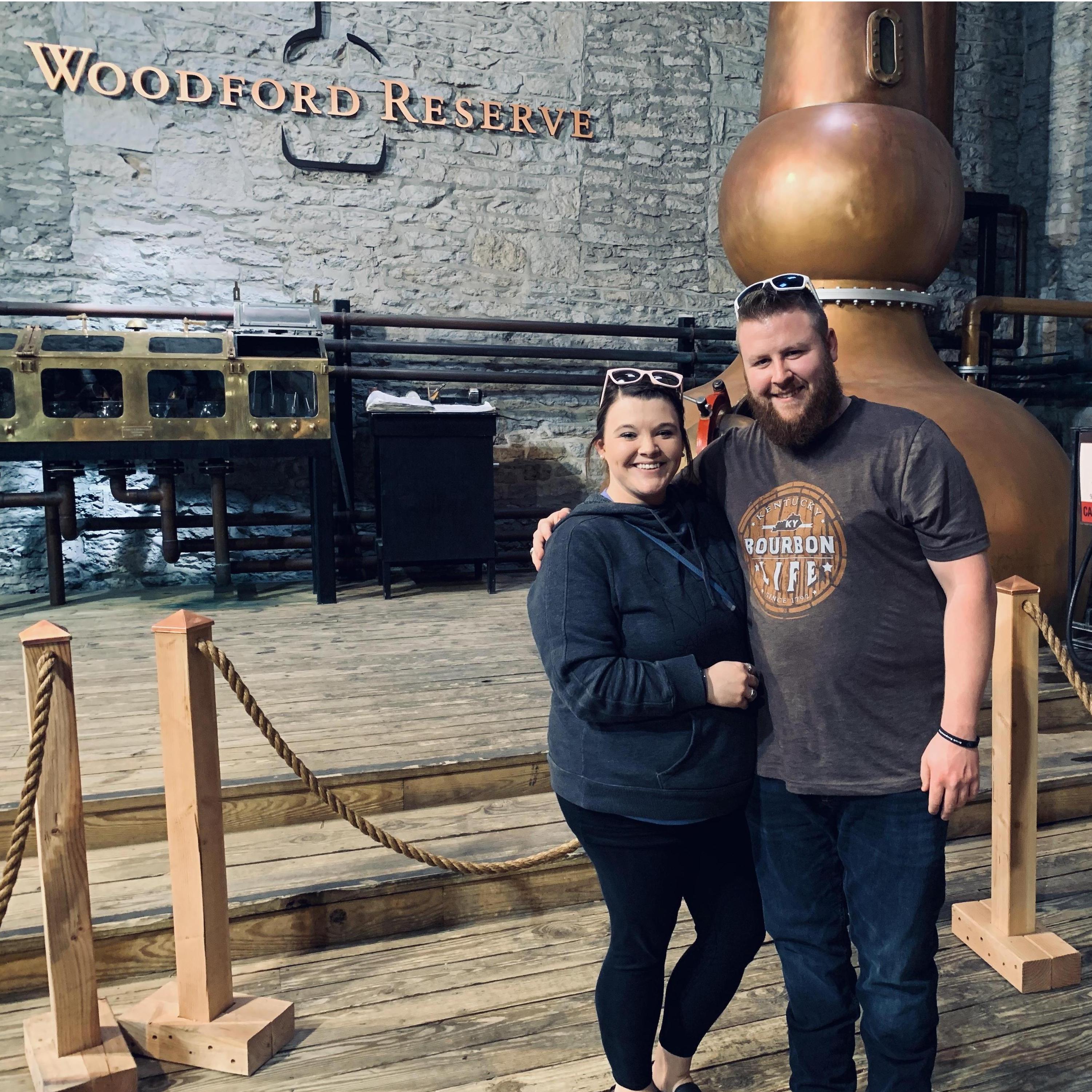 Exploring burbon brewery together