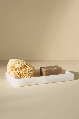 Alabaster Bath Tray